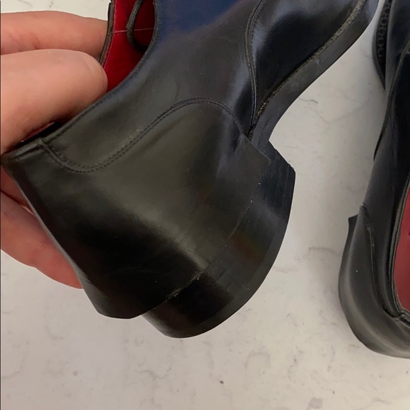 DRIES VAN NOTEN [black oxford lace up flats] - Picture 8 of 8